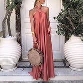 Off Shoulder Hollow Out Backless Maxi Dress Mssaz Desses