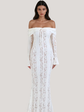 Lana | Off-Shoulder Lace Maxi Dress Mssaz Desses