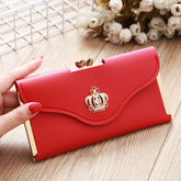 PU Leather Card Holder High Quality Long Wallet Mssza