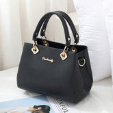 PU Leather Tassel Totes Top-Handle Hand Bags Mssza