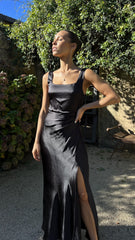 Alaria Maxi Dress Black Mssaz Desses
