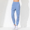 Pleated Quick-Dry Slim Bound Running Fitness Pockets Loose Yoga Capris Mssza