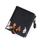 Portable Zipper PU Leather Wallet Mssza