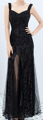 Mermaid Long Prom Gown Gold Evening Dresses Mssaz Desses