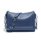Acrylic Chain Soft Leather Top-handle Luxury Crossbody Bag Mssza