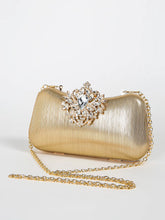 Elegant Luxury Rhinestone Exquisite Small Boxy Clutch Mssza