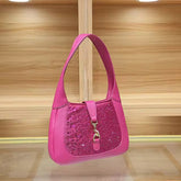 Glitter Shiny Diamonds Satin Clutch Mssza