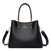 Simple Designer High Quality Pu Leather Shoulder Bag Mssza