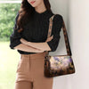 Soft Leather Interior Compartment Crossbody Messenger Bag Mssza