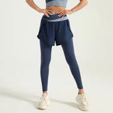 Trendy Solid Sport Gym Skinny Ankle-Length Yoga Pants Mssza
