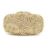 Patchwork Versatile Pearl Diamonds Clutch Mssza
