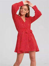 High Waist Mini Bandage Printed Casual Dress Mssaz Desses