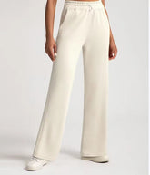 Trendy Air Layer High Waisted Loose Straight Yoga Pants Mssza