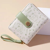 Trendy Animal Prints Card Holder Zipper Wallet Bag Mssza