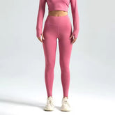 Trendy High Waist Naked Running Yoga Workout Leggings Mssza