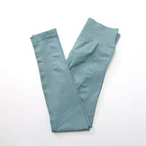 Trendy Low Ribbed Band Sports Yoga Impact Tights Leggings Mssza
