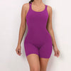 Trendy No Pocket Breathable Sleeveless Quick Dry Workout Jumpsuit Mssza