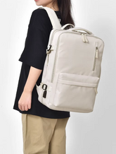 Trendy Solid Zipper Cabin Hand Luggage Aeroplane Travel School Backpack Mssza