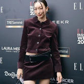 Vintage Solid Lapel Single Breasted Jacket Short zipper fly Skirt With Belt Mssza