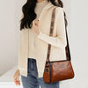Vintage Soft Leather Interior Slot Pocket Crossbody Messenger Bag Mssza