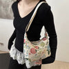Vintage Versatile Literary Prints Crossbody Shoulder Bag Mssza