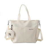Canvas Nylon Crossbody Shoulder Bag Mssza