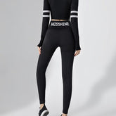 Yoga Shirt Fitness Sports Gym Running Pants Sportswear Mssza
