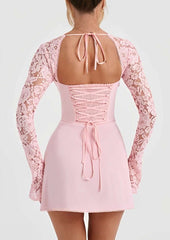 Frida Mini Dress Pink Mssaz Desses