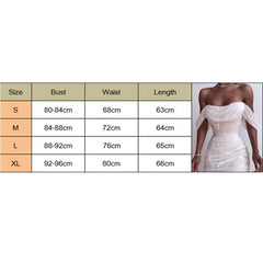 Off Shoulder Pleated White bodycon Dress Strapless Backless Shinny Dress Elegant Party Dresses Clothes Mssaz Desses