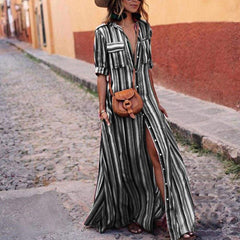 Boho Beach Holiday Maxi Dress Mssaz Desses