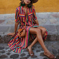 Boho Beach Holiday Maxi Dress Mssaz Desses
