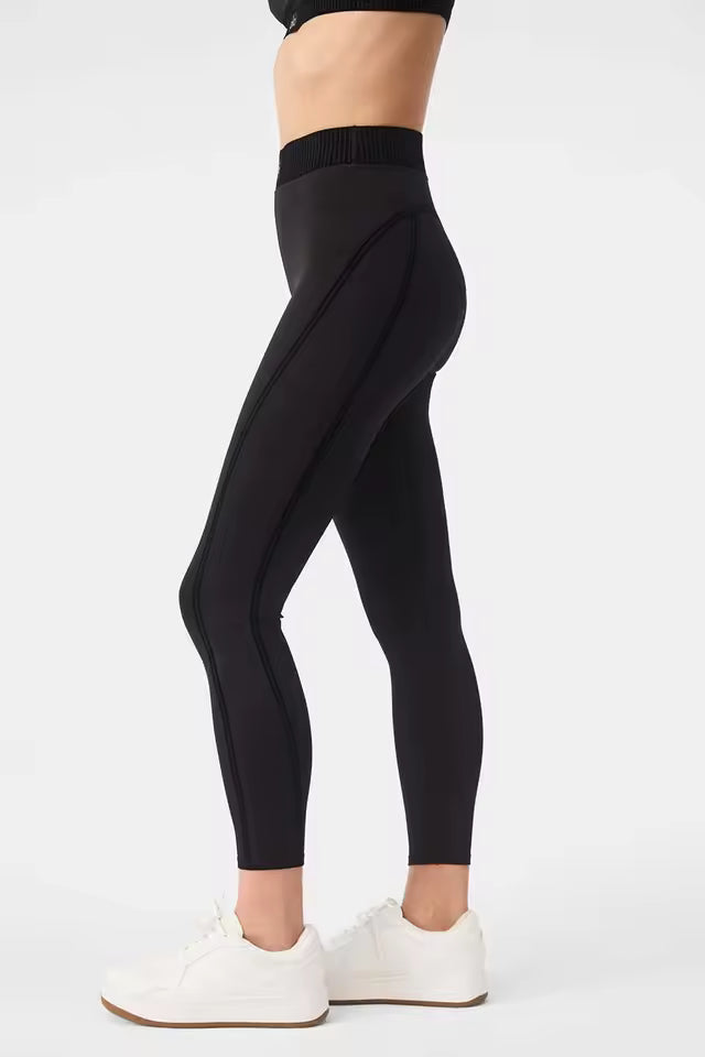 Trendy Comfortable Cotton Blend Sports Lifting Leggings Mssza