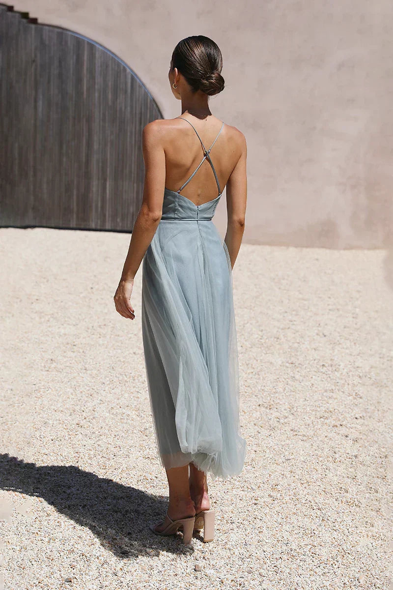 Diana Midi Dress Sage Mssaz Desses