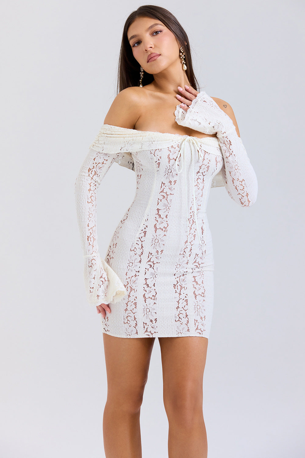 Vintage Lace Maxi Dress Mssaz Desses