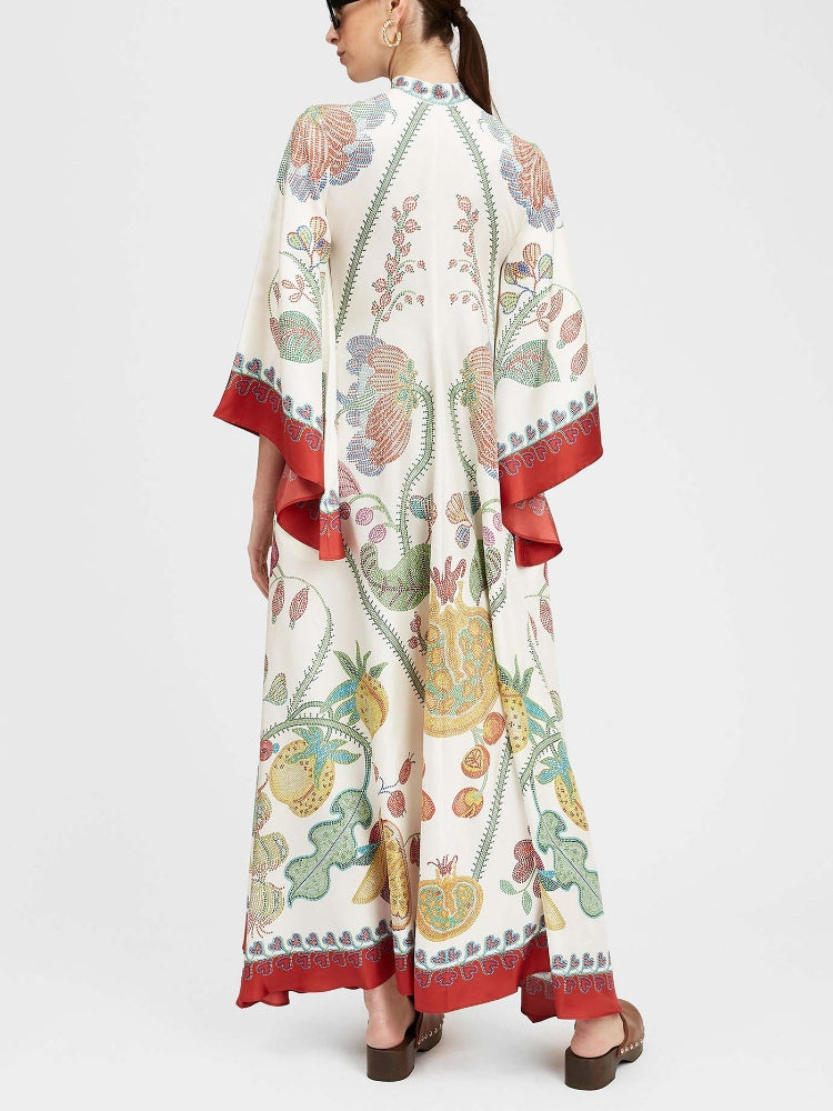 Magnifico Printed Maxi Dress Mssaz Desses