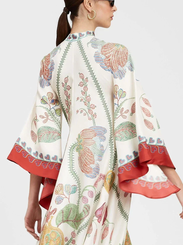 Magnifico Printed Maxi Dress Mssaz Desses