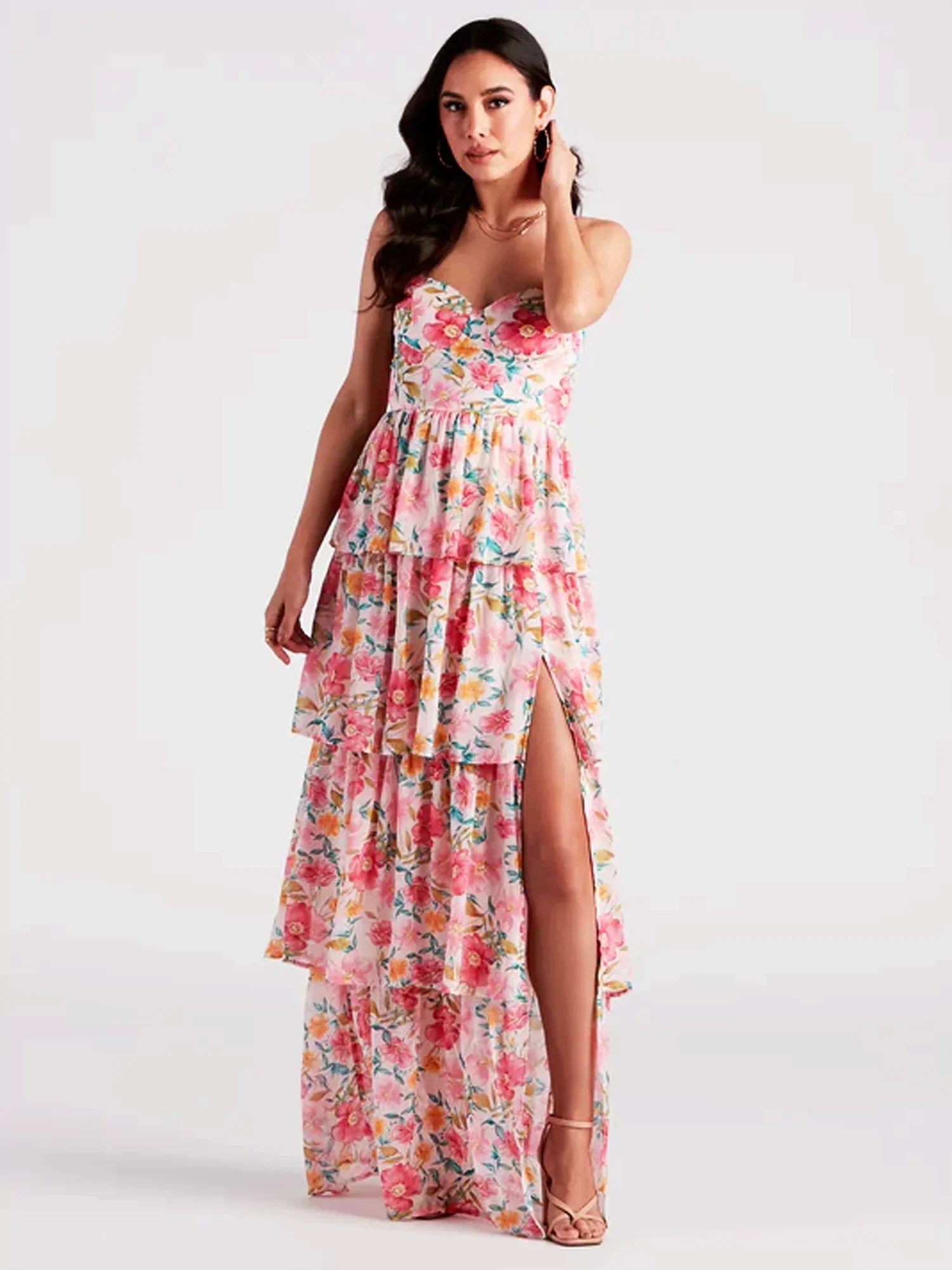Whispering Petals Bloom Gown Mssaz Desses