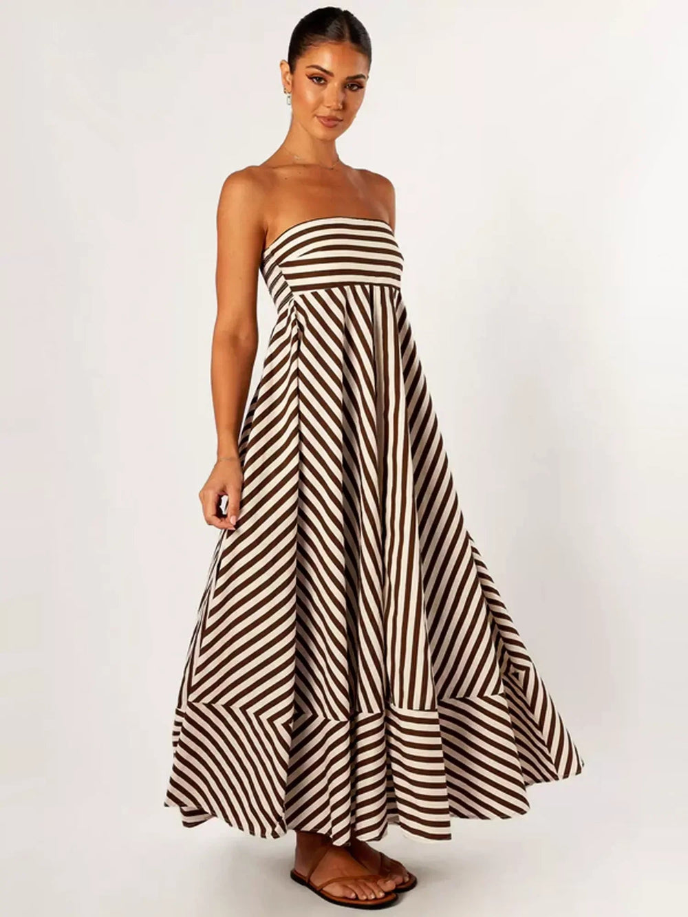 Nocturnal Charm Ruched Maxi Dress Mssaz Desses