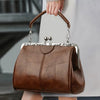 Casual Plaid Hasp Hight Capacity Leather Shoulder Clutch Bags Mssza