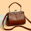 Casual Plaid Hasp Hight Capacity Leather Shoulder Clutch Bags Mssza
