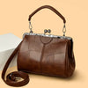 Casual Plaid Hasp Hight Capacity Leather Shoulder Clutch Bags Mssza