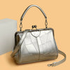 Casual Plaid Hasp Hight Capacity Leather Shoulder Clutch Bags Mssza