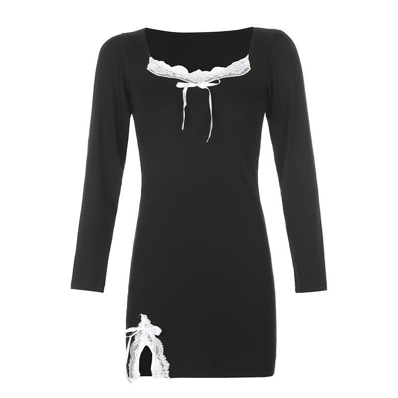 Off Shoulder Lantern Sleeve Mini Dress Mssaz Desses