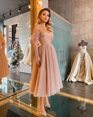 New Short Prom Dresses With Boat Neck Celebrity Dresses Mssaz Desses