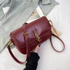 Luxury Small Square All-Match Crossbody Shoulder Premium Leather Tofu Bag Mssza