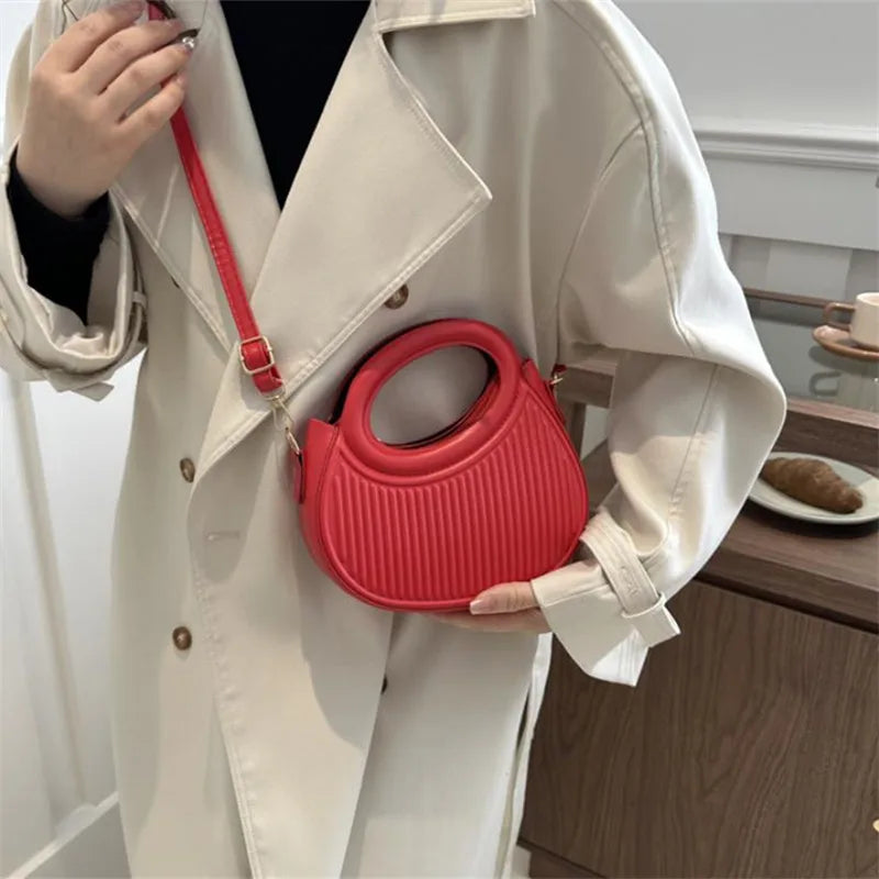 Elegant Sequined Synthetic Leather Chic Stripe Design Versatile Shoulder Crossbody Bags Mssza
