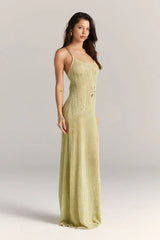 Cut-Out Knitwear Dress Floral Mssaz Desses