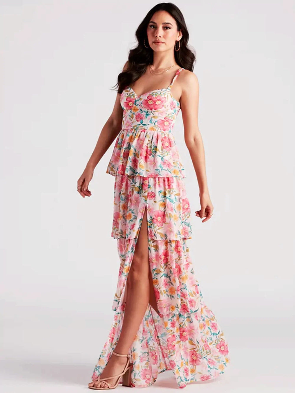 Whispering Petals Bloom Gown Mssaz Desses