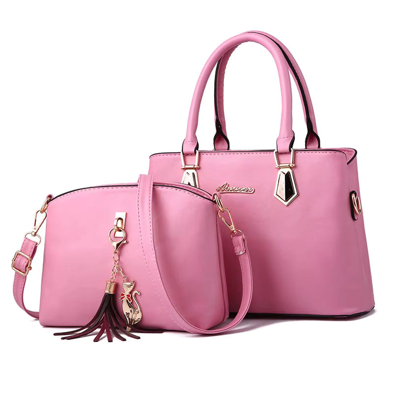 2pc set Casual Totes Luxury Handbags Designer Shoulder Bags Mssza