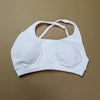 Casual Impact Asymmetric Nylon Backless Halter Fitness Gym Top Mssza